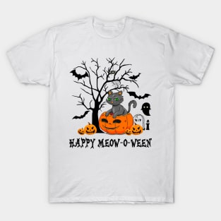 Happy Meow-o-ween T-Shirt